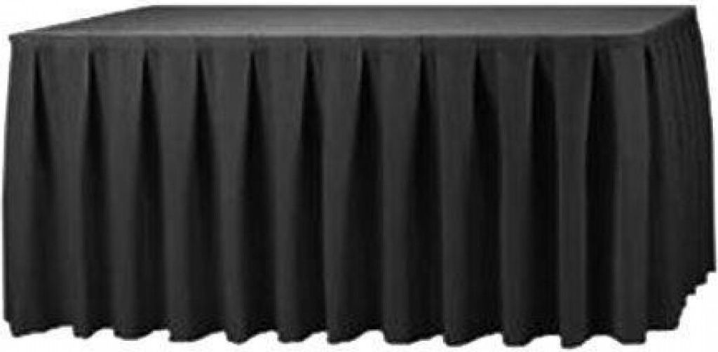 Gastro Uzal Skirting Excellent Kellerfalte 580 x 73 cm Farbe: Schwarz