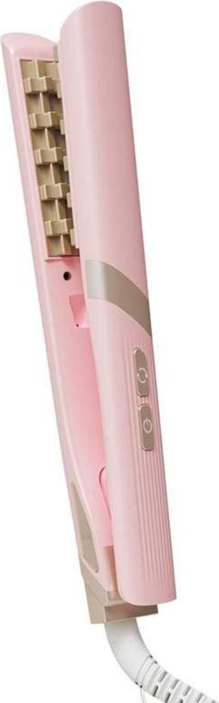 INF Maisplatten Lockenstab - Volumen Eisen für Ansatz Lifting & Styling Rosa
