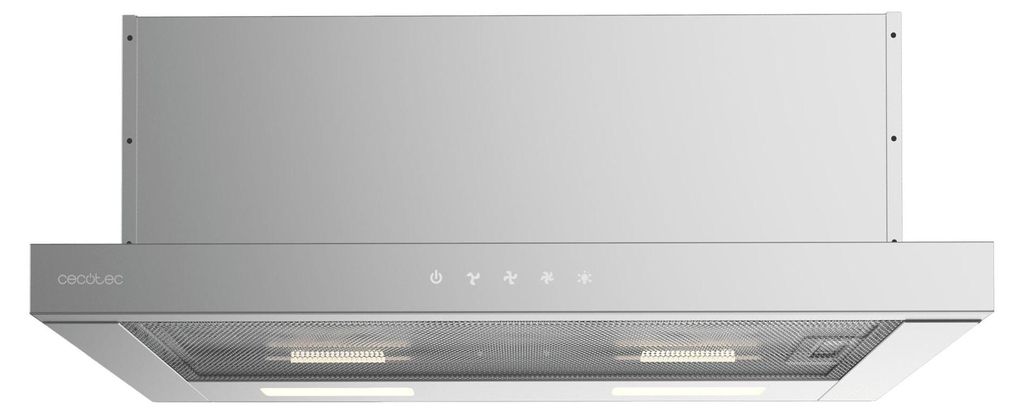Cecotec Bolero Flux Tlt 604000 Teleskophaube 60 Cm Silber One Size / EU Plug 220V Silber One Size