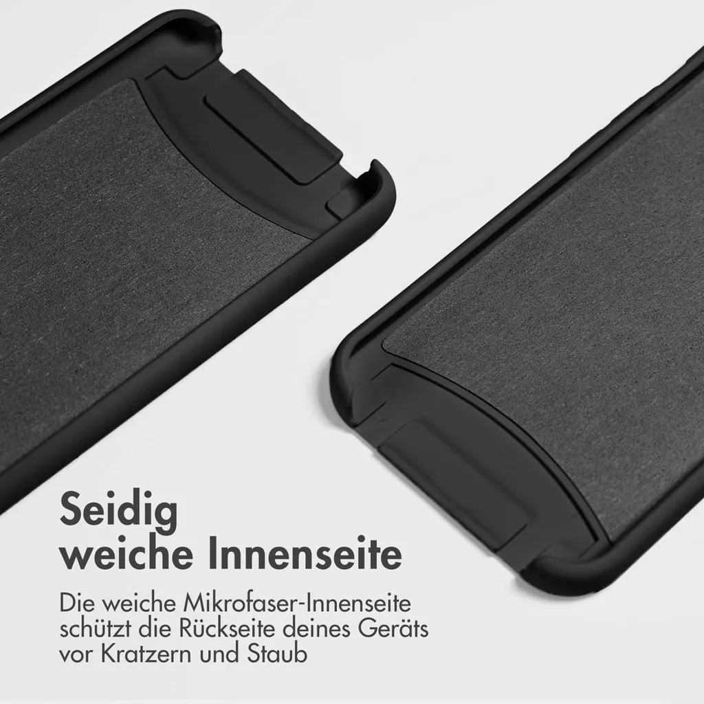 Custodia iPhone 15 Pro Nera con Laccio iMoshion: Accessorio Fashion - 3