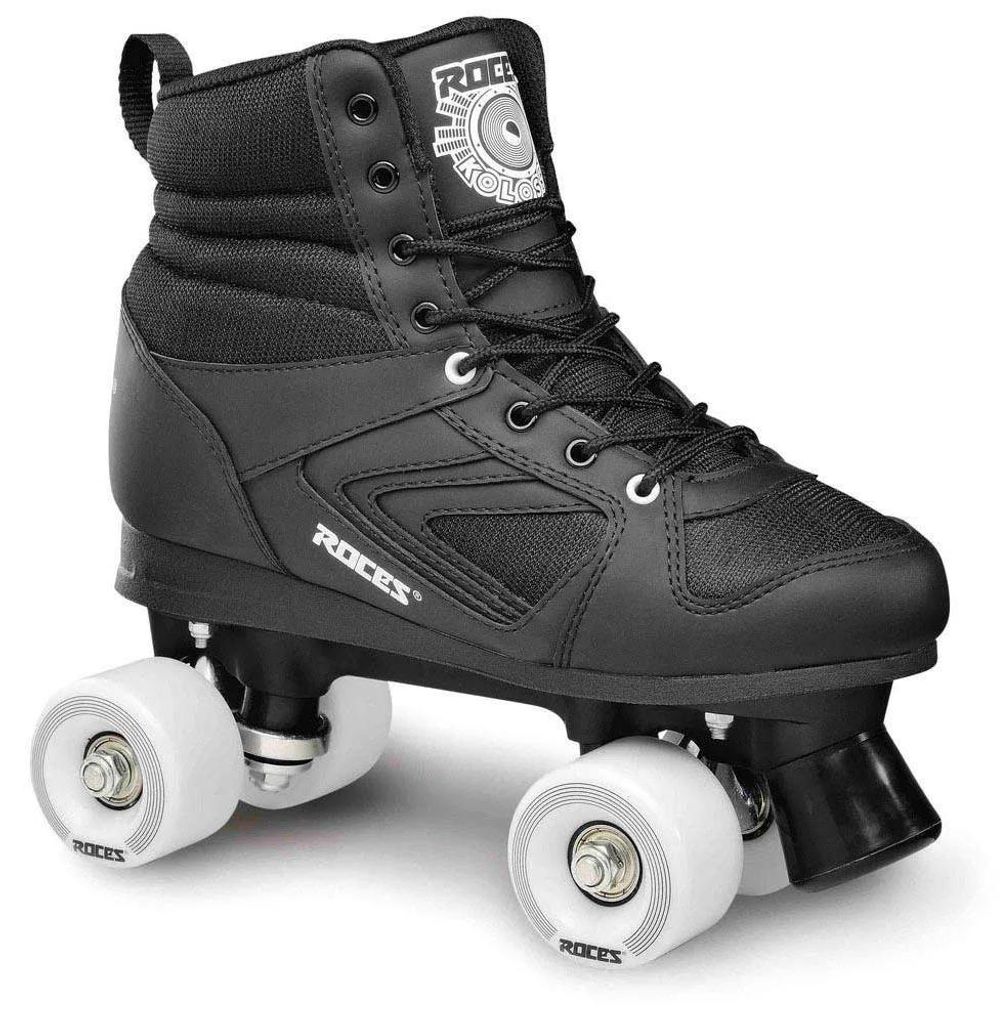 Roces Rollschuhe Kolossal Black schwarz Größe 43 Produktbild 