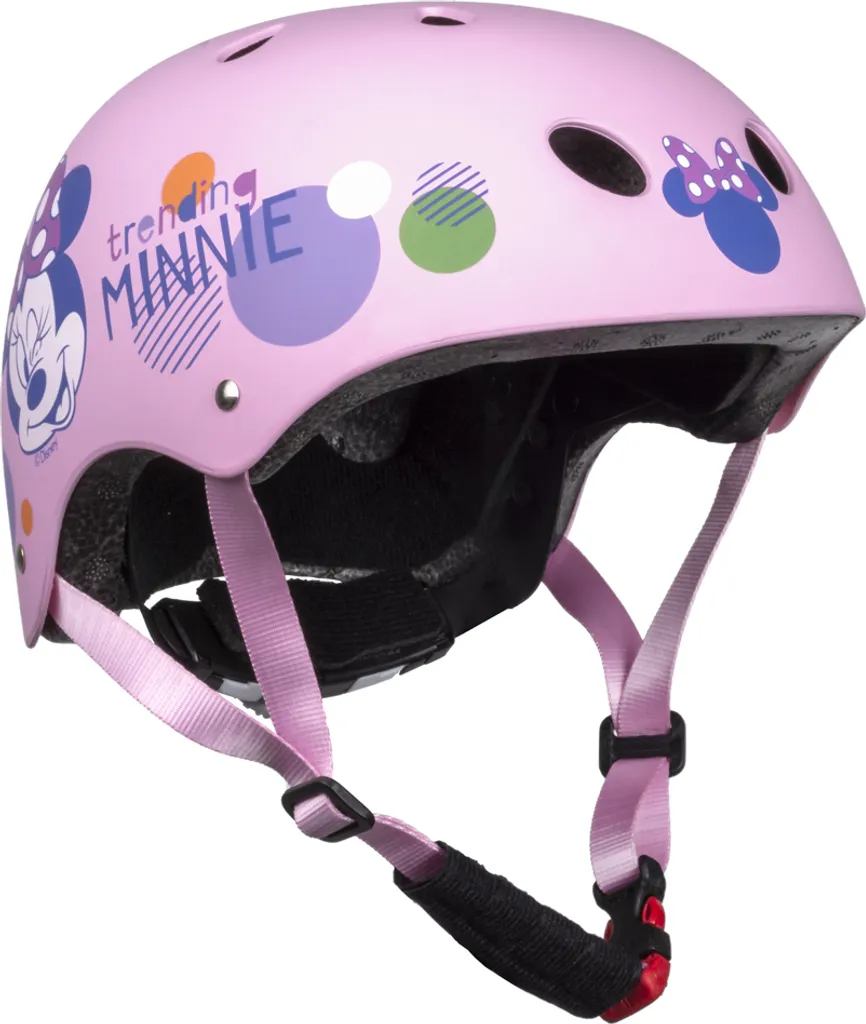 Casque de skate et vélo Minnie pour sorties en plein air enfant 52-56cm