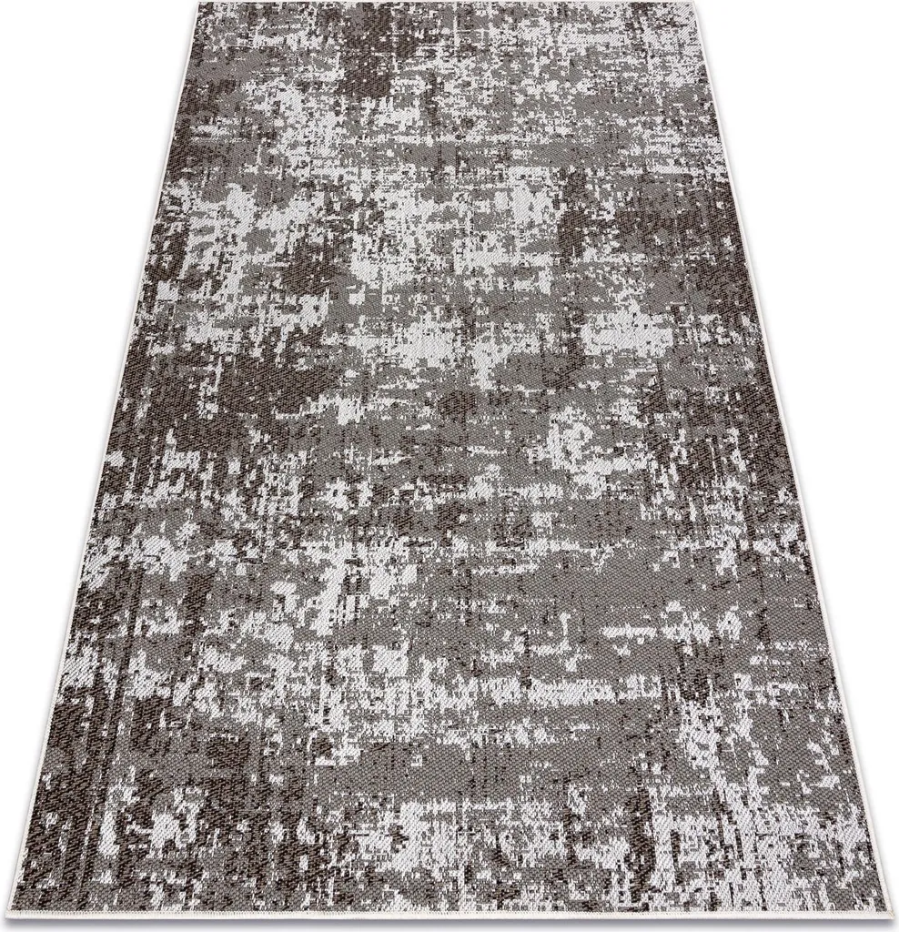 Tapis décoratif beige et crème pour salon ou salle à manger 120x170