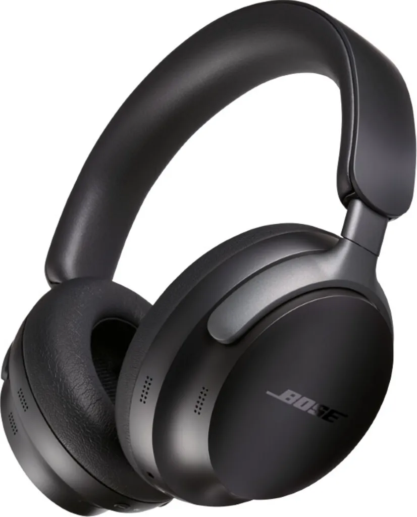 Casque Bose QuietComfort Ultra noir avec réduction de bruit active