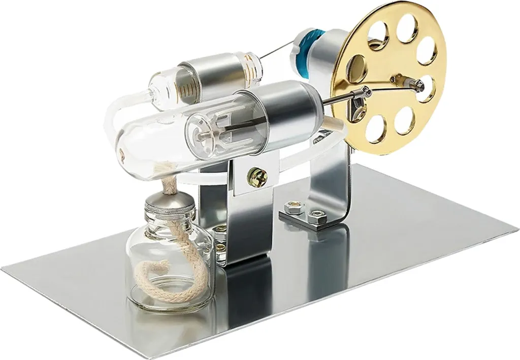 Maquette Fonctionnelle de Moteur Stirling : Kit Éducatif de Physique