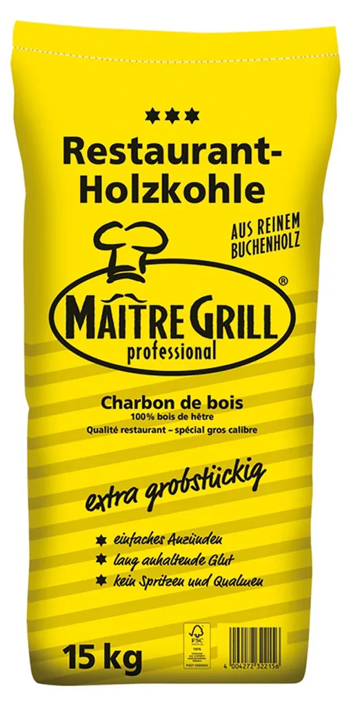 Barbecue Charbon de Bois MAÎTRE GRILL® professional pour Jardin et Terrasse