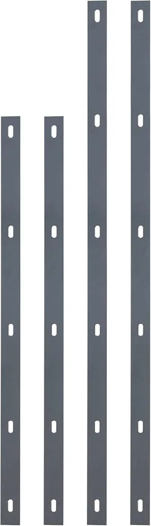 Stop à la rouille avec le fer plat galvanisé Alberts 1020 mm anthracite