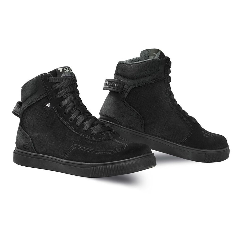 Büse B56 Motorradschuhe Aus Leder – Bequem, Sicher & Schnürbar, Größe 45, Schwarz
