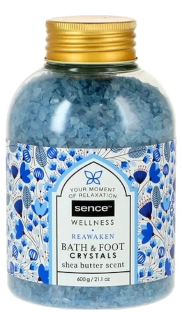 Sel de bain apaisant Sence Wellness Sleep - 12x600g pour routine relax