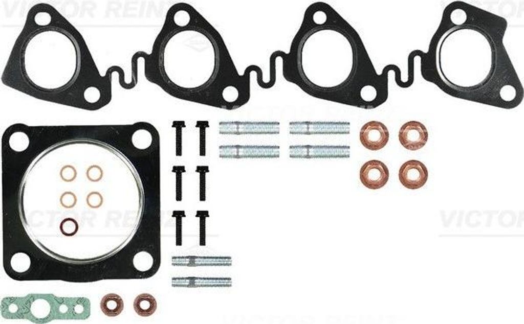 REINZ 04-10062-01 Montagesatz Turbolader für FORD FOCUS (DAW, DBW) FOCUS Kombi (DNW) Fiesta Mk4 Schrägheck (JAS, JBS) TRANSIT CONNECT (P65, P70, ...