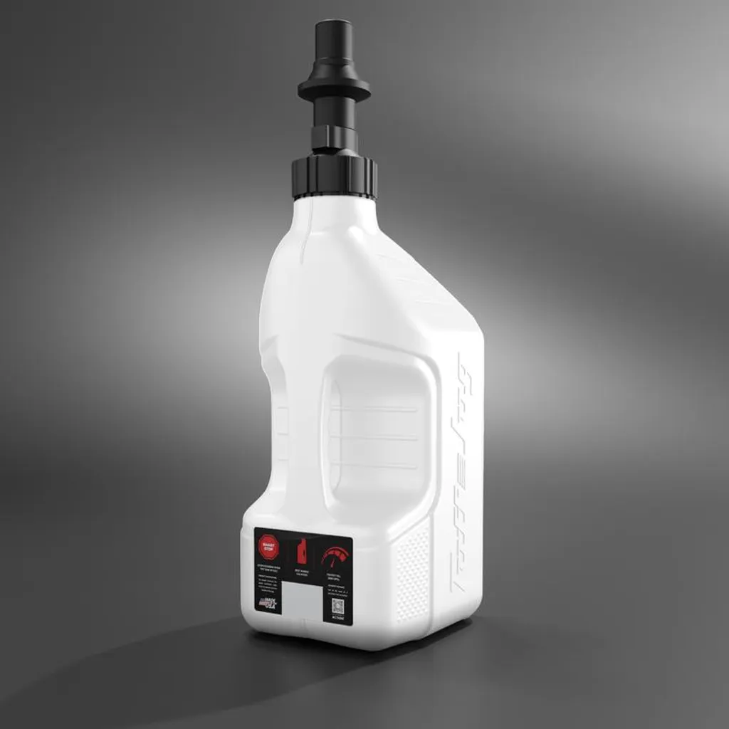 Tuffjug Tuff Jug 2,5 G 10 L Cruche Blanche avec Bouchon Ripper Cap G3