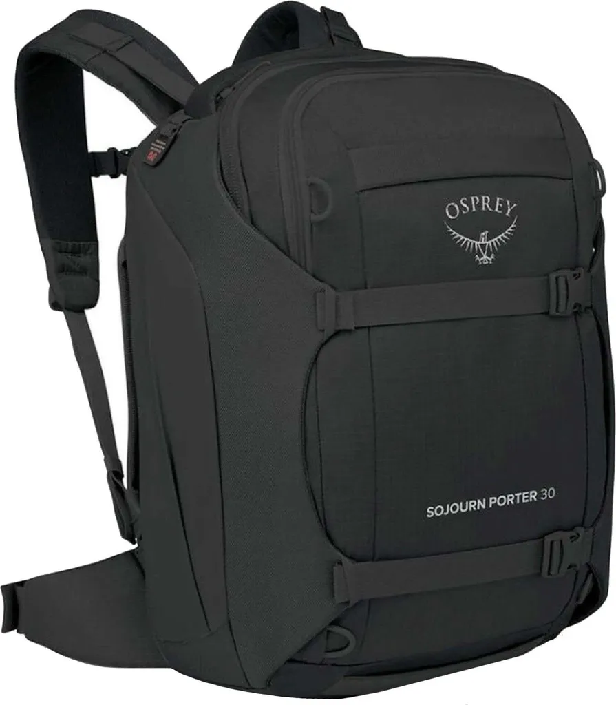 Sac à dos Osprey Sojourn Porter 30L Noir - Bagage Cabine Polyvalent