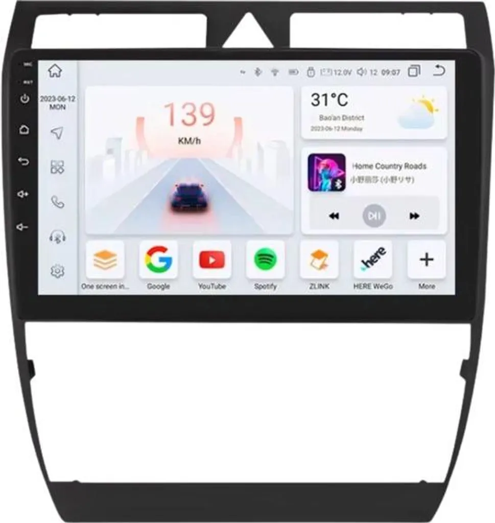 Autoradio Audi A6 C5 6Go RAM 64Go ROM CarPlay Sans Fil Écran Tactile HD