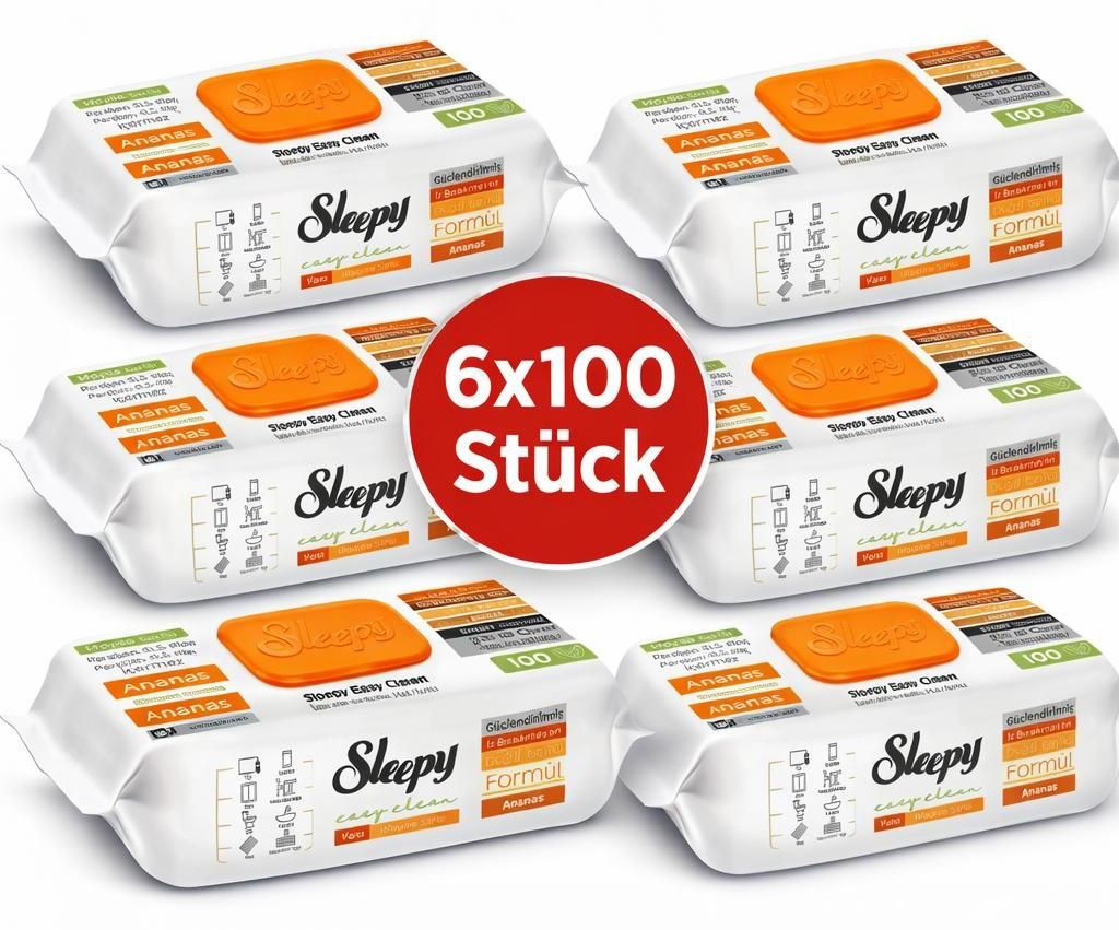 Sleepy Easy Clean Orange 6x100