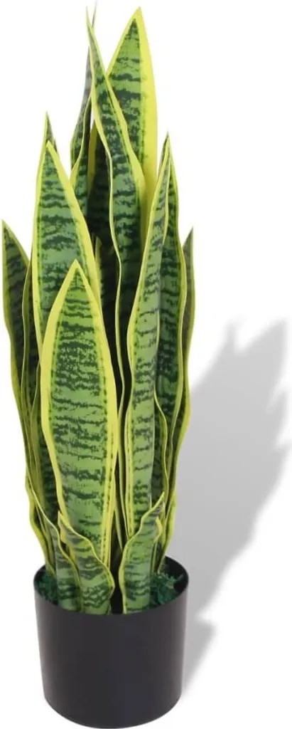 Sansevieria Artificiale Luxury 65cm | Vaso Canapa Artigianale
