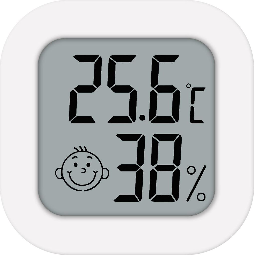 Mini-Raumthermometer Feuchtigkeitsmesser Digitales LCD-Temperaturmessgerät Feuchtigkeitsmesser Temperaturmesser Thermometer Raumhygrometer