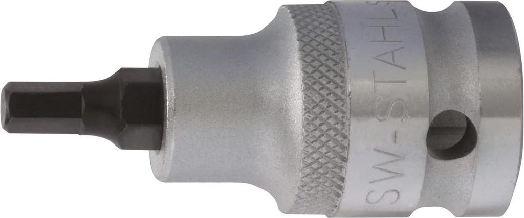 SW-Stahl 05101SB Schraubendreheinsatz, 1/2", Innensechskant, 4 x 53 mm