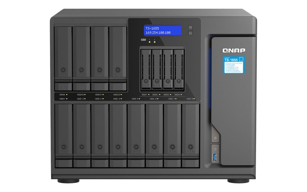 QNAP TS-1655 - NAS-Server - 16 Schächte - SATA 6Gb/s