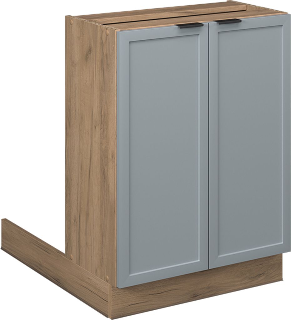 Kücheninsel Vicco Fame-Line Hellblau-grau 60 cm ohne Arbeitsplatte, Model 50902