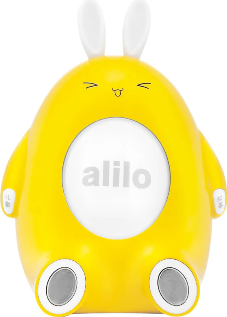 Lapin Interactif Alilo Happy Bunny Jaune - Jouet d'Éveil Musique et Contes