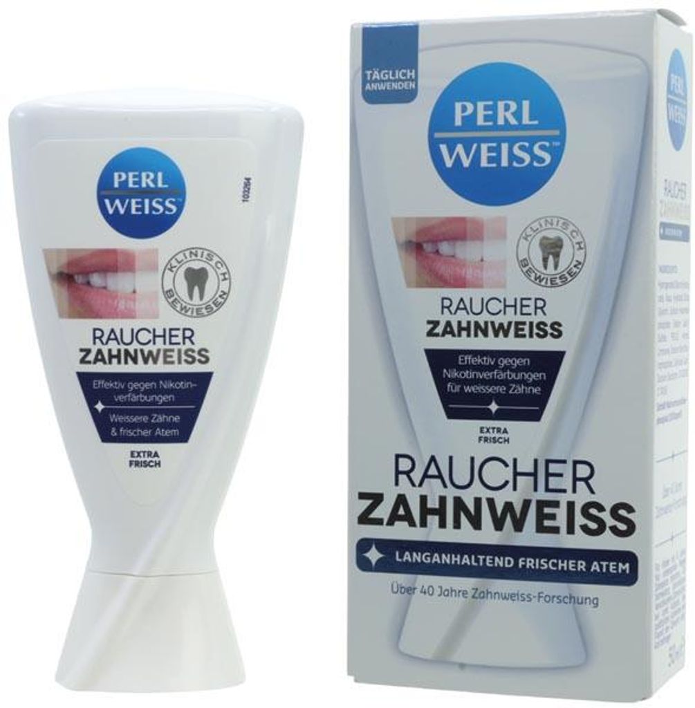 PERLWEISS Perlweiss Raucher Zahnweiss 50ml Produktbild 