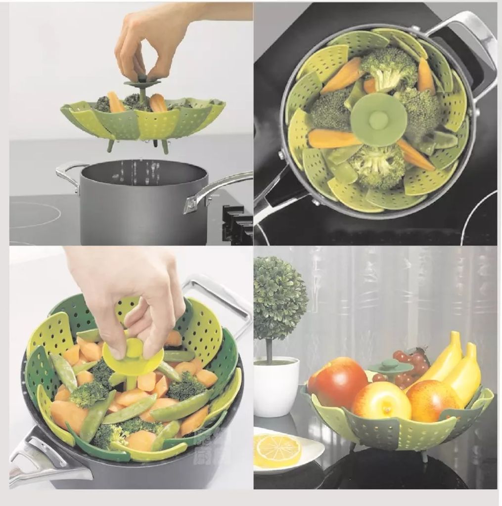 Siebdampfereinsatz Klappbarer Korb Produktbild 8
