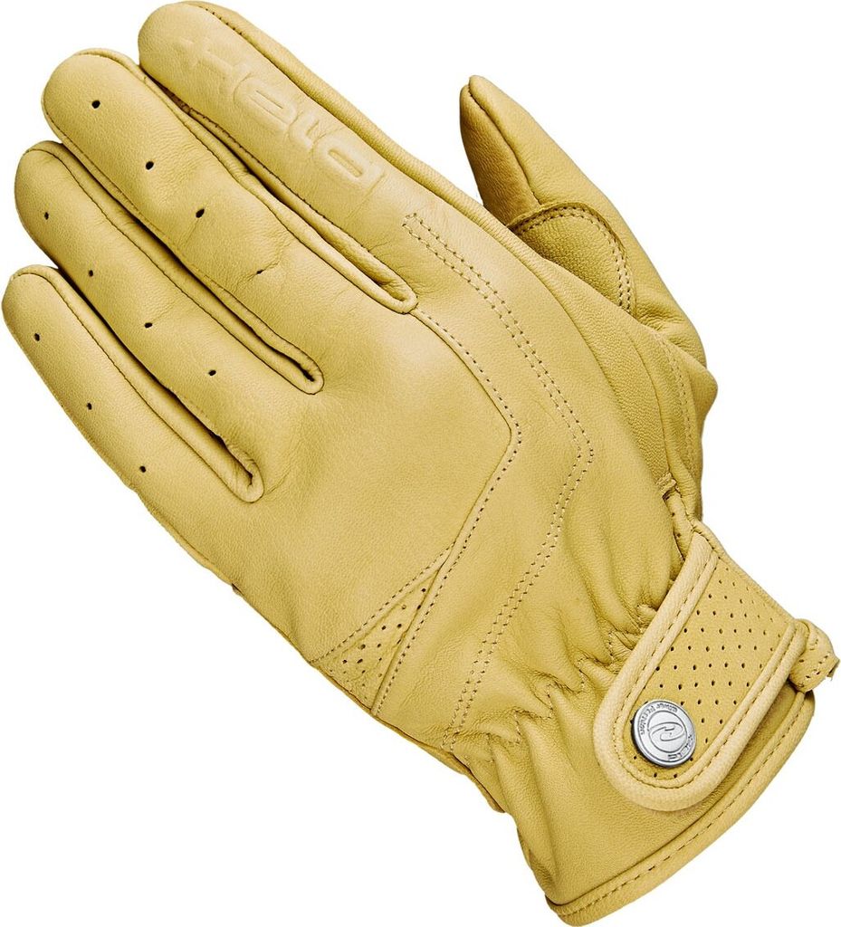 Held Classic Rider Motorradhandschuhe, gelb, 11
