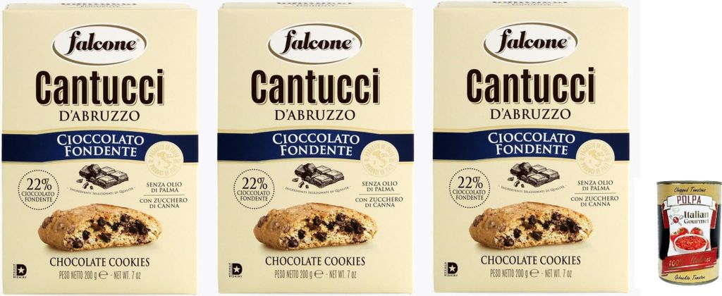 Falcone Cantucci al Cioccolato, Mandelgebäck mit Produktbild 