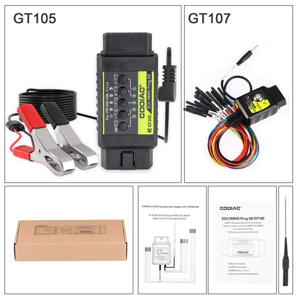 Programmation ECU Boîte DSG avec Kit GT107 et GT105 Lecture Données - 6