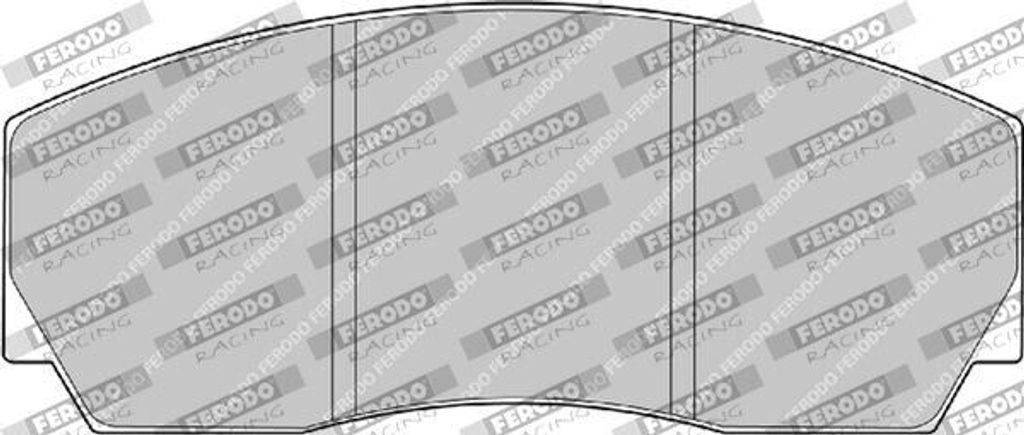 Bremsbelagsatz, Scheibenbremse FERODO FRP216H