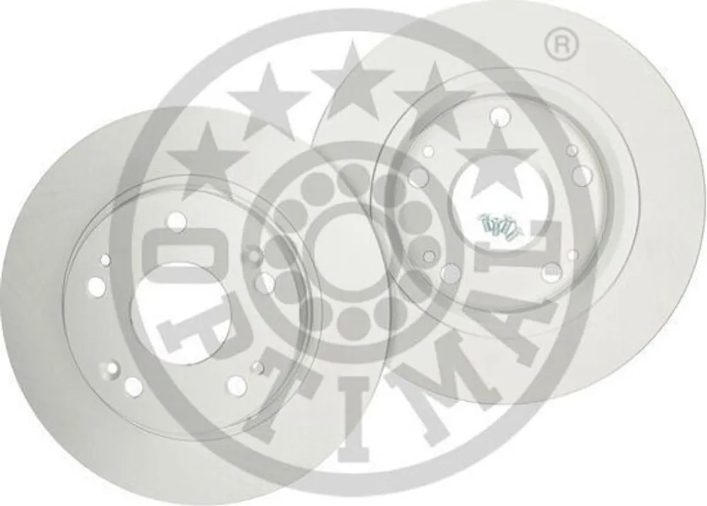 2 Disques de Frein Arrière OPTIMAL BS-9453C pour Honda CR-Z ZF 311mm