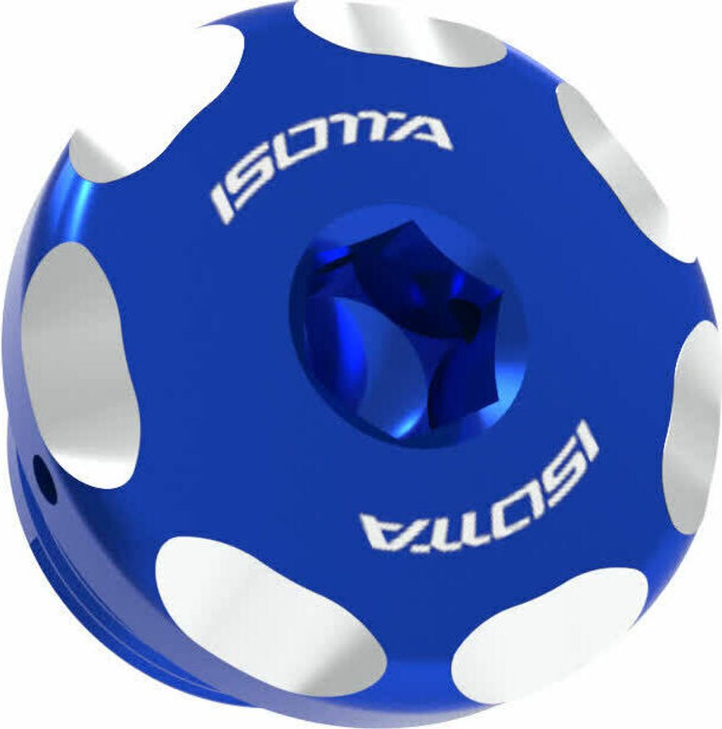 ISOTTA blaue Ölkappe für BMW
