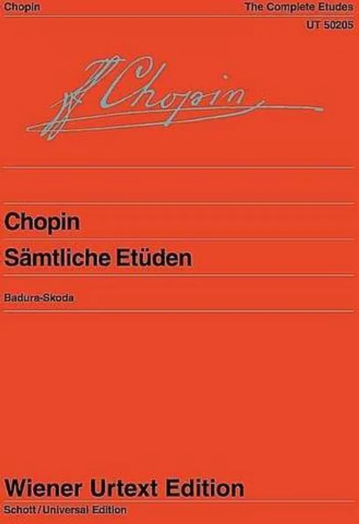 Partition Piano Sämtliche Etüden Recueil Intégral pour Étudiants