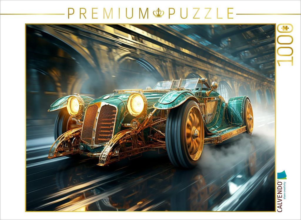 CALVENDO Puzzle Ein Motiv aus dem Kalender Alte Flitzer | 1000 Teile Lege-Größe 64x48cm Foto-Puzzle für glückliche Stunden