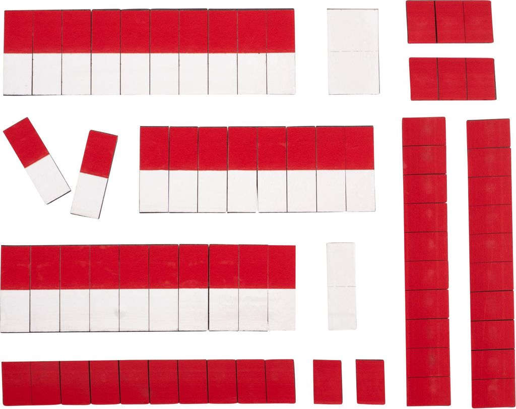 Betzold Kippmagnete - Satz B, Farbe: rot