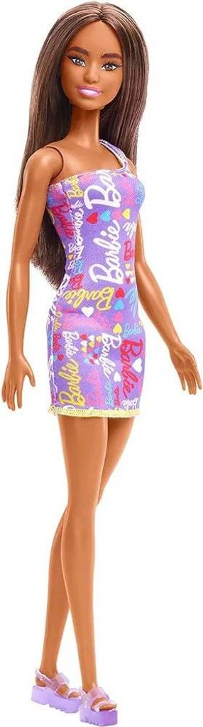 Mattel BARBIE Barbie con abito floreale fashion doll HGM59 Immagine del prodotto 