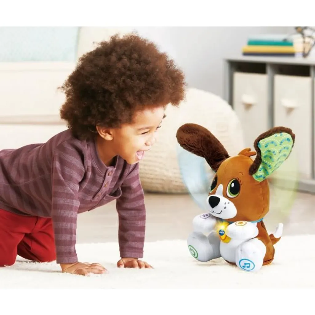 Vtech Baby Le chien me parle - Peluche interactive et éducative pour bébé - 2