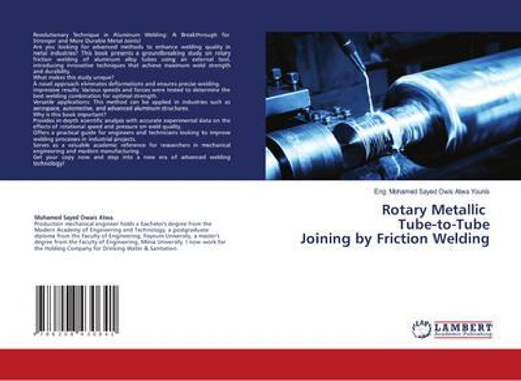 Rotary Metallic Tube-to-Tube Joining by Friction Welding