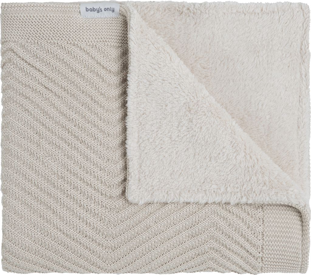 Baby's Only Babydecke teddyfutter Grace - Warm Linen - 70x95 cm
