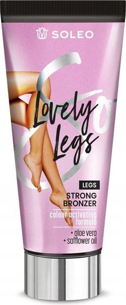 Soleo Lovely Legs krachtige bronzer bruiningslotion voor Productafbeelding 