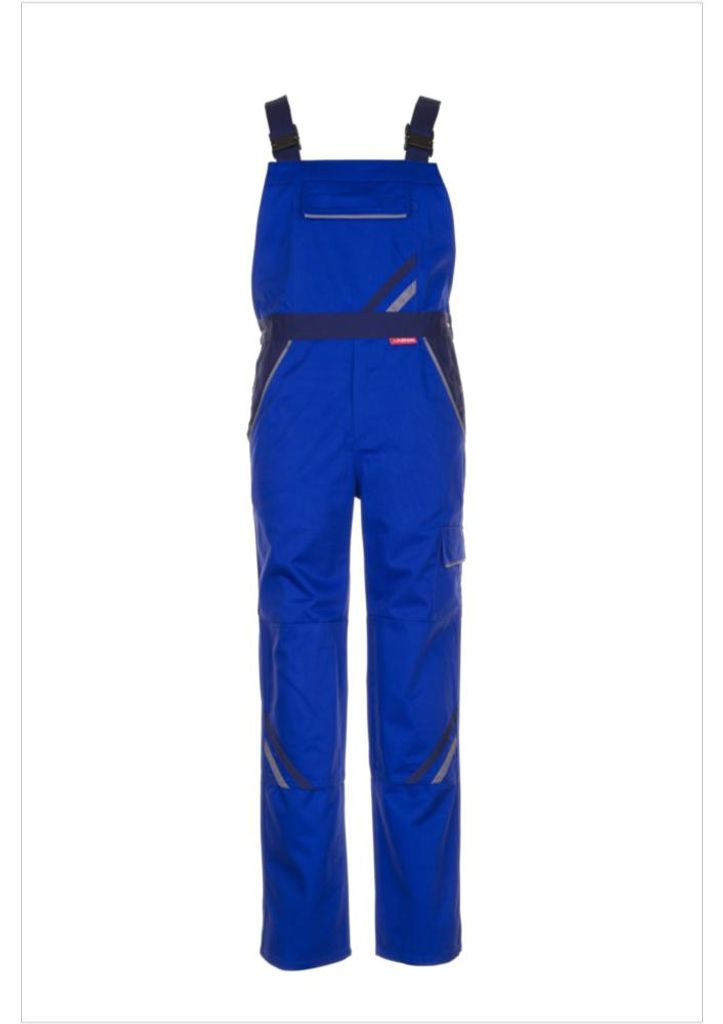 Planam  Highline Latzhose kornblau/marine/zink Gr. 70, Produktbild 