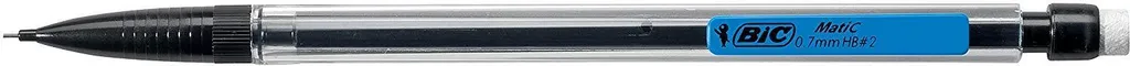 Crayon BIC Matic 0,7 mm à avance automatique : écriture précise et nette