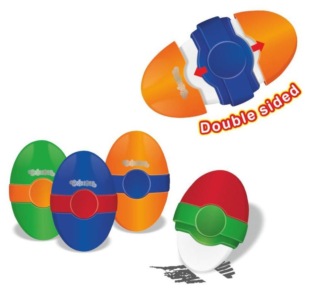 Colorino doppelseitiger Radiergummi Produktbild 