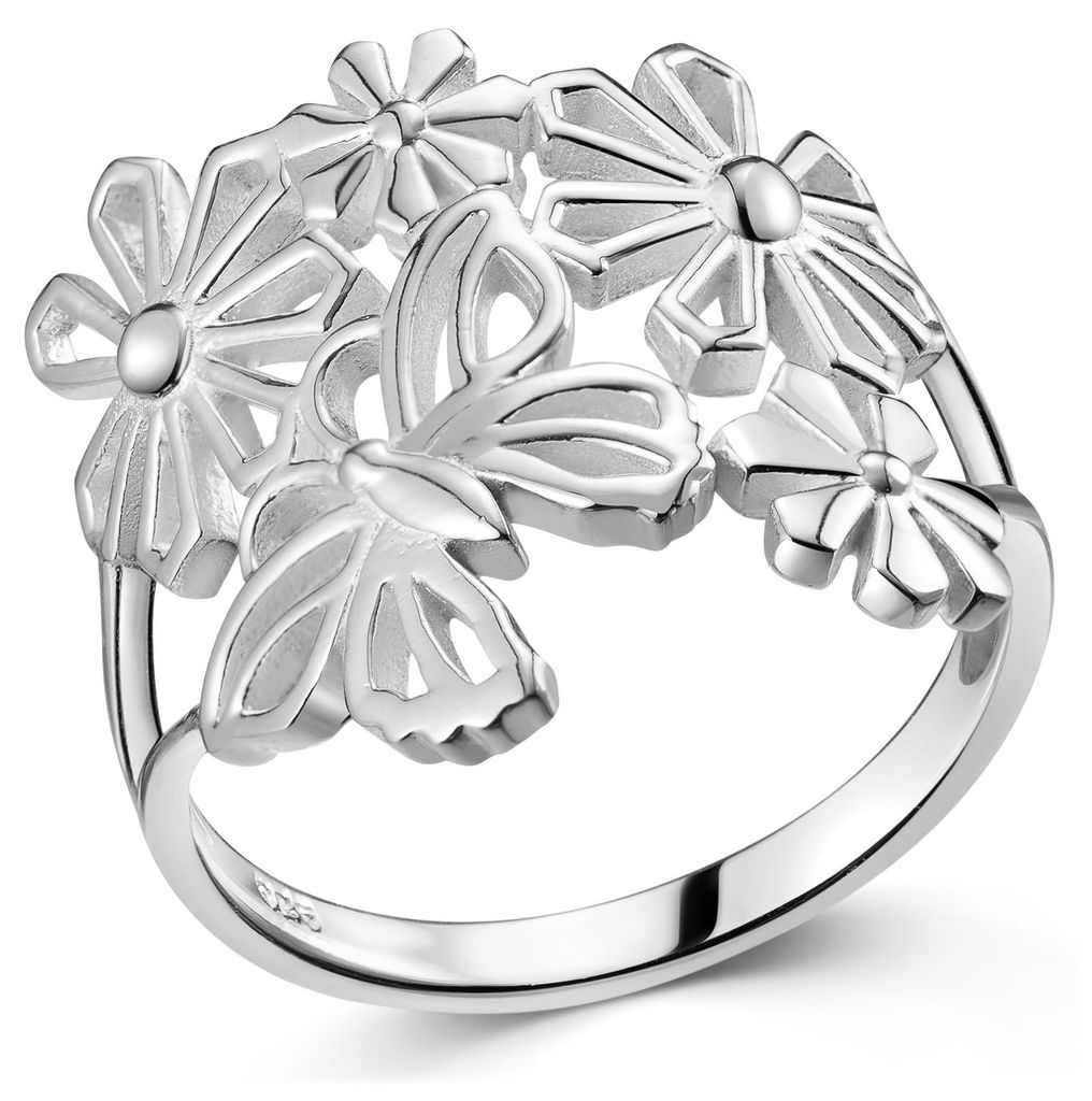 MATERIA by Matthias Wagner Schmetterling Ring Silber 925 Produktbild 