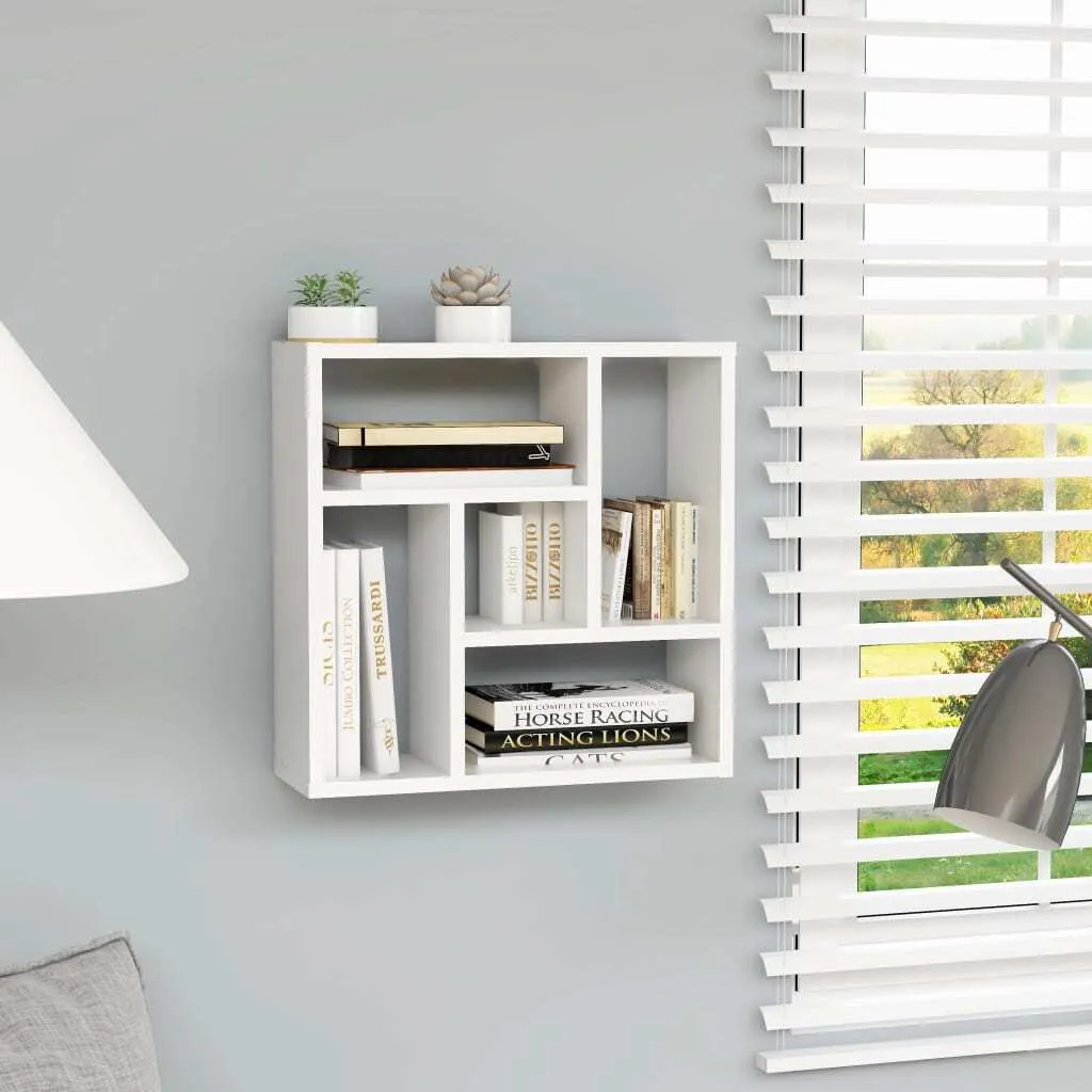 Scaffale Bianco 45x16 cm per Casa e Ufficio | Mensole The Living Store