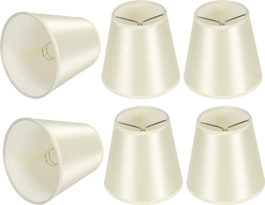 Abat-jour pour Applique Murale : Lot de 6 Protections de Lampe en Textile