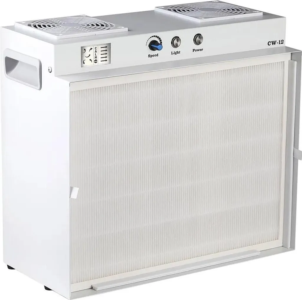 Boîte d'inoculation stérile avec flux laminaire FFU 43x33 cm Blanc