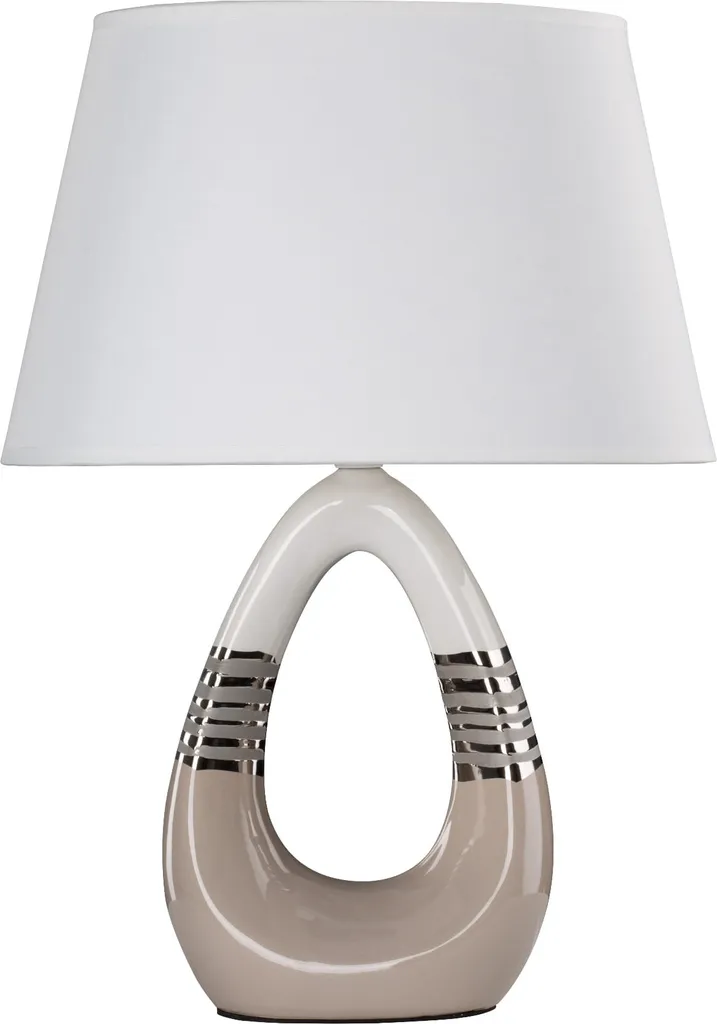 Candellux ROMANO 41-79954 Lampe à poser beige design chic et élégant