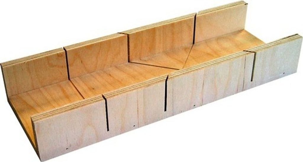 Gehrungslade Heckenrose Holz 350 mm