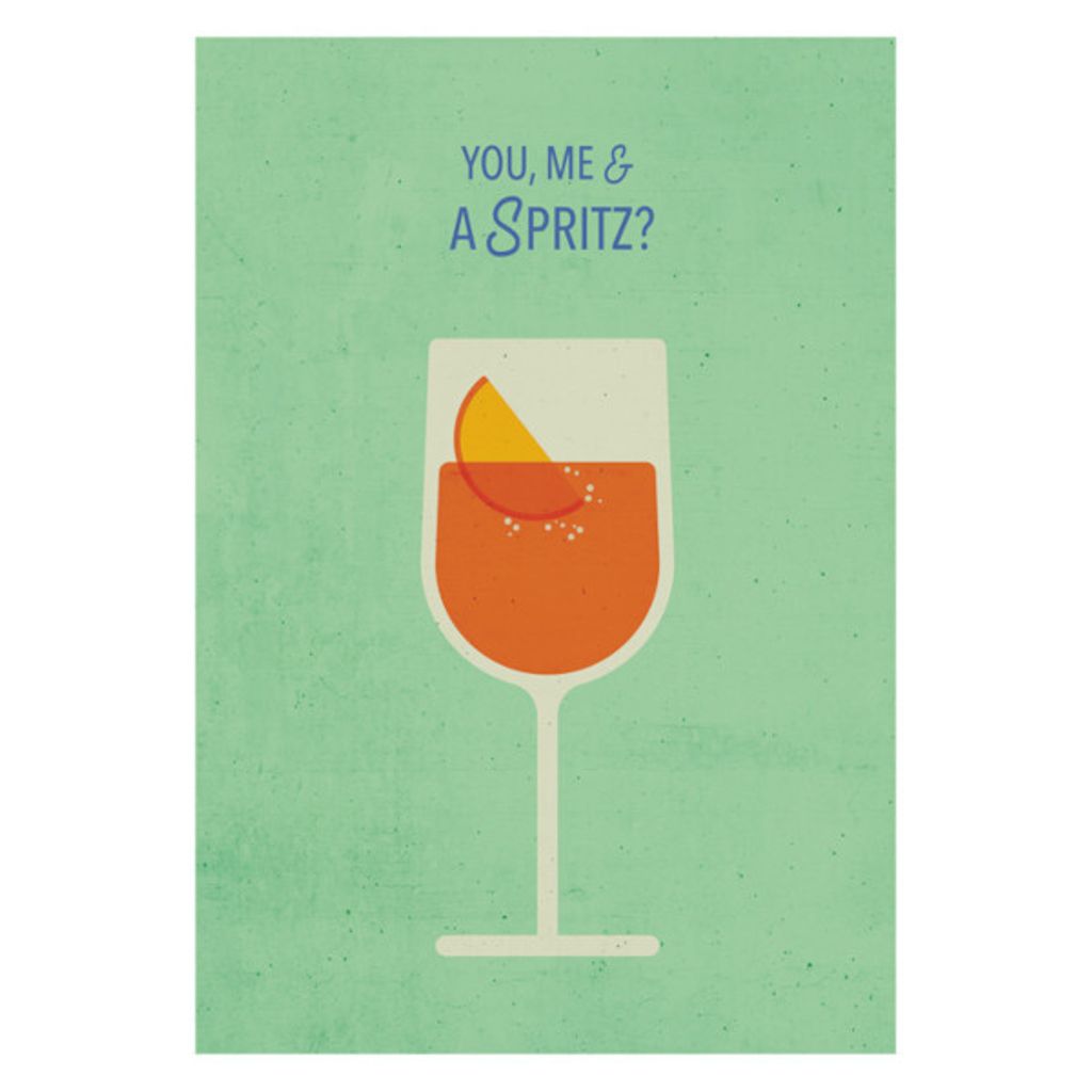 Postkarte - Daria Ivanova - Aperol